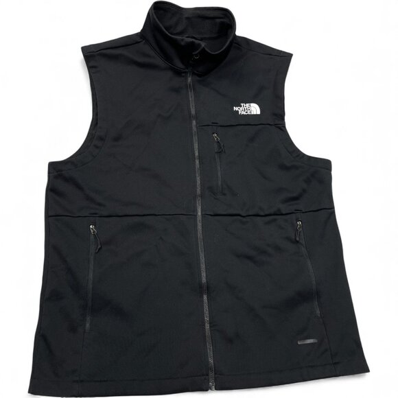 The North Face Soft Shell Black Vest Jacket Men's Large - Picture 3 of 7